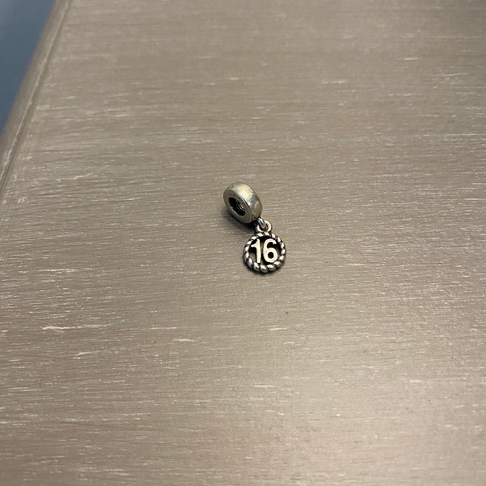 16th Celebration - Pandora Dangle Charm